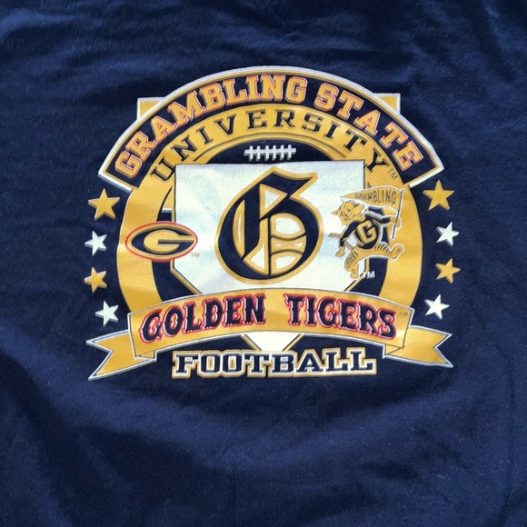 Grambling State Golden Tigers T-Shirt: Vintage: Historic Black College: XL - Picture 2 of 3